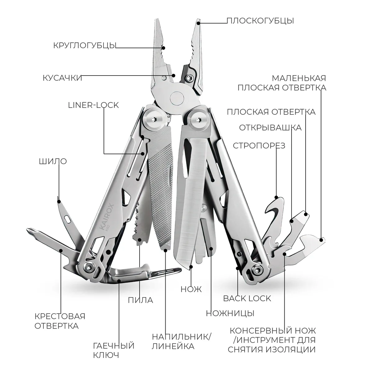 Мультитул KaiRox KR2